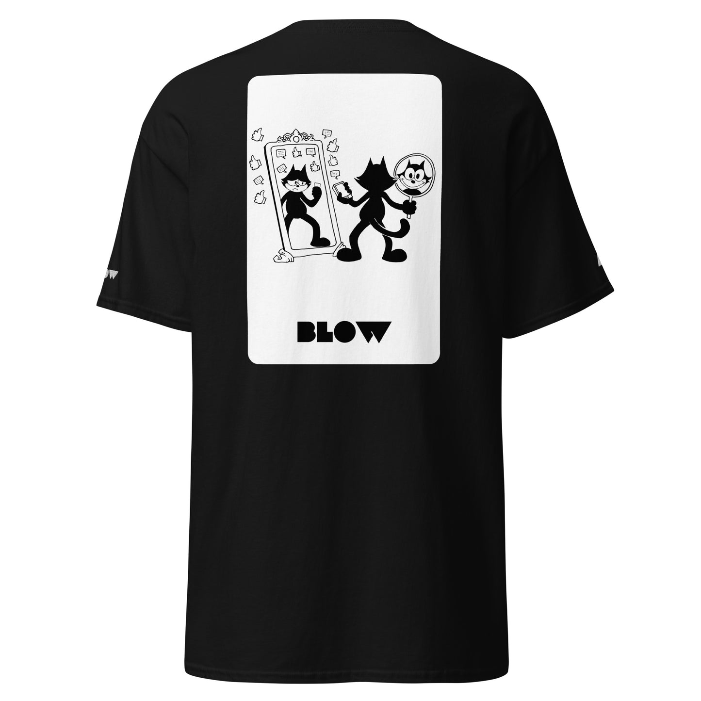 BLOW | LIMITED EDITION | EMBROIDERED MIRROR MIRROR MEN'S T-SHIRTS